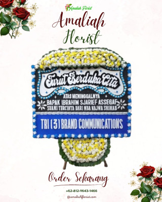 Papan Bunga Duka di BAU BAU